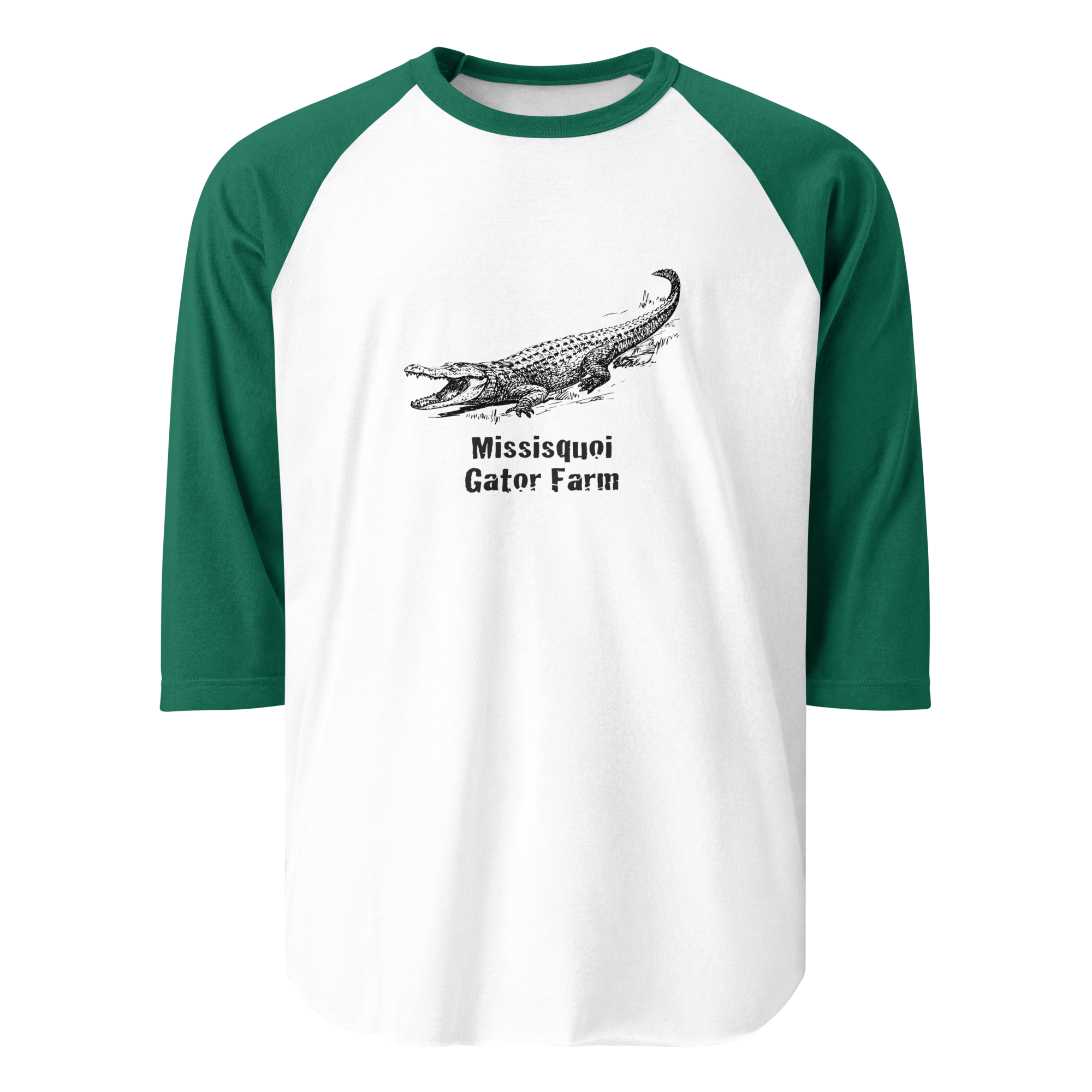 unisex-34-sleeve-raglan-shirt-white-kelly-front-68d3390b5725d.png