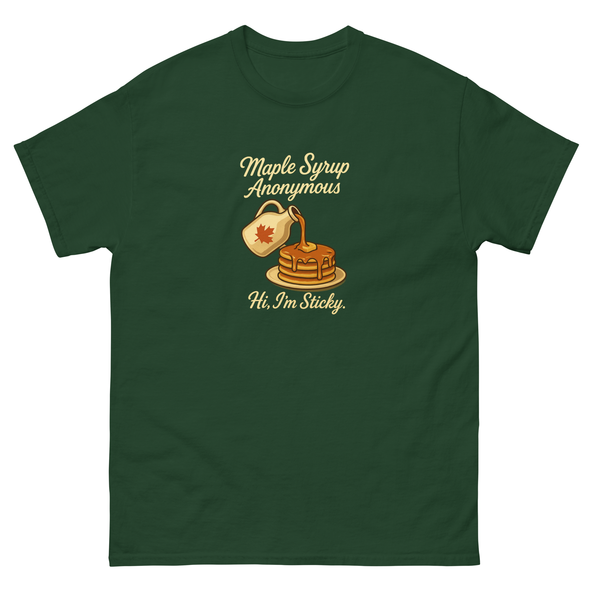unisex-classic-tee-forest-green-front-68ed9c97c9700.png