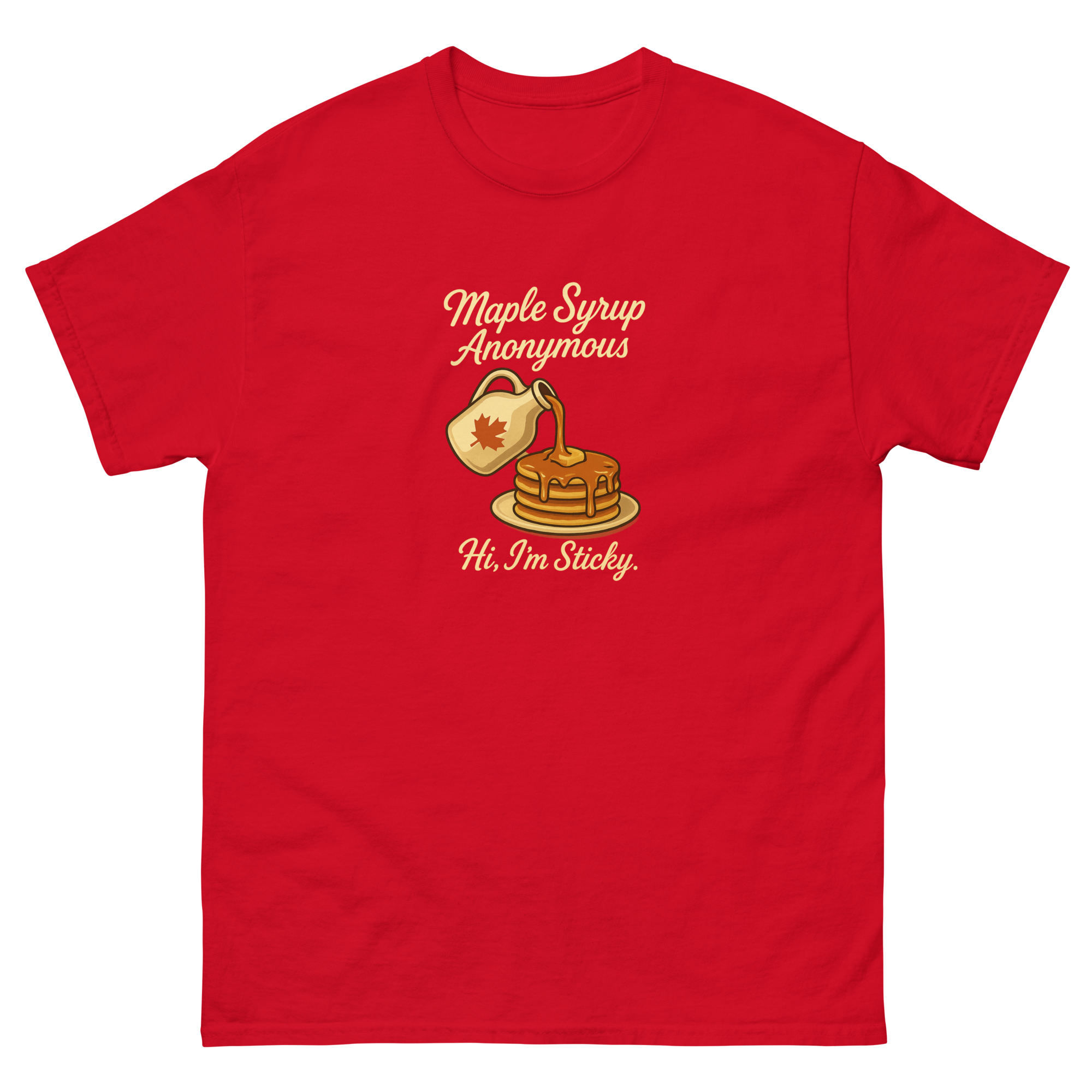 unisex-classic-tee-red-front-68ed9c97e2238.png