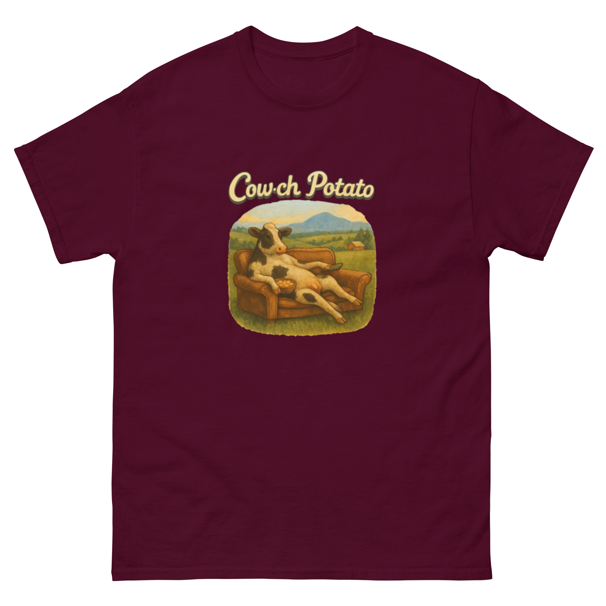 unisex-classic-tee-maroon-front-68edacaec6733.png