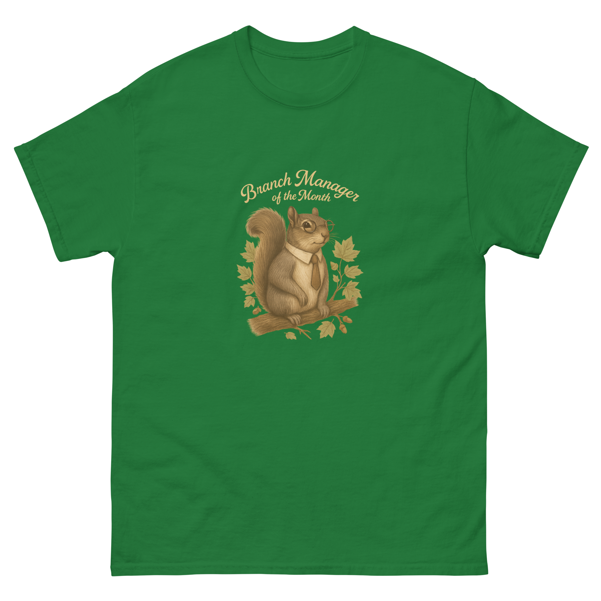 unisex-classic-tee-turf-green-front-68eef6f8e2463.png