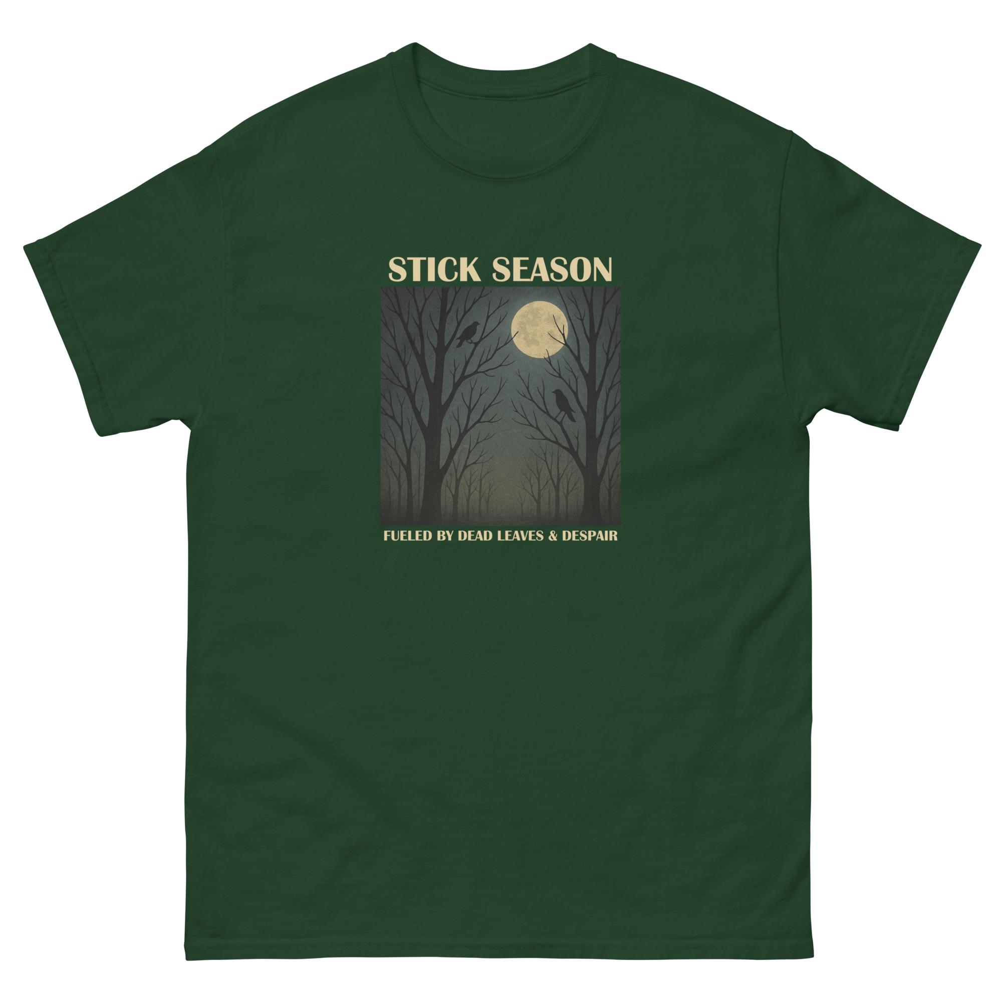 unisex-classic-tee-forest-green-front-6910cde7ba884.png