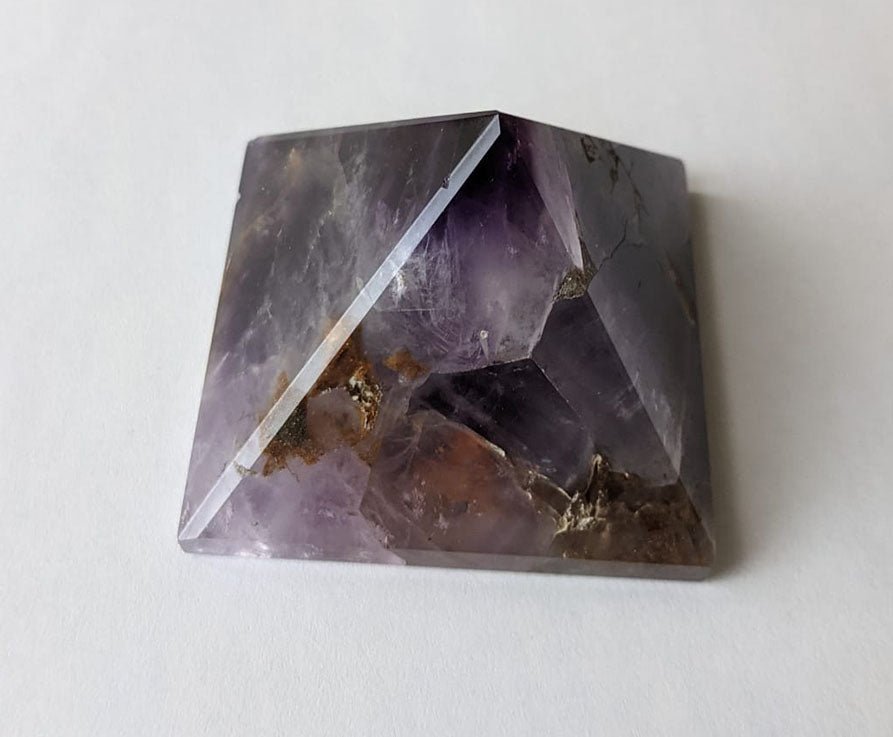 Amethyst Pyramid,  Natural Amethyst Pyramid Healing Crystal