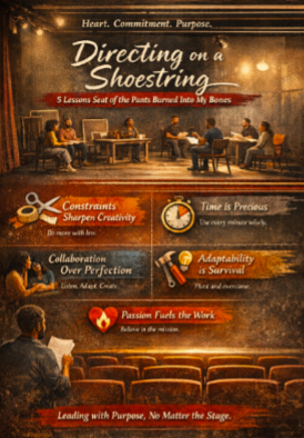 DIRECTING ON A SHOESTRING - BY JEANNINE GASKIN