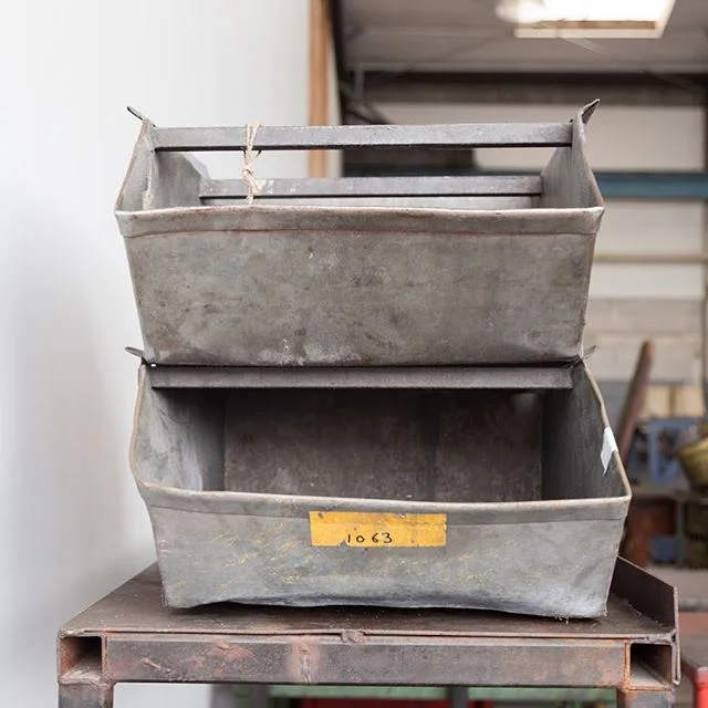 Here's what you can expect to find as planters and features in the common areas and atrium at The Welder - an authentic array of vintage workshop gear that we have sourced via our friends Junk &amp; Disorderly Christchurch (always worth hunting for a