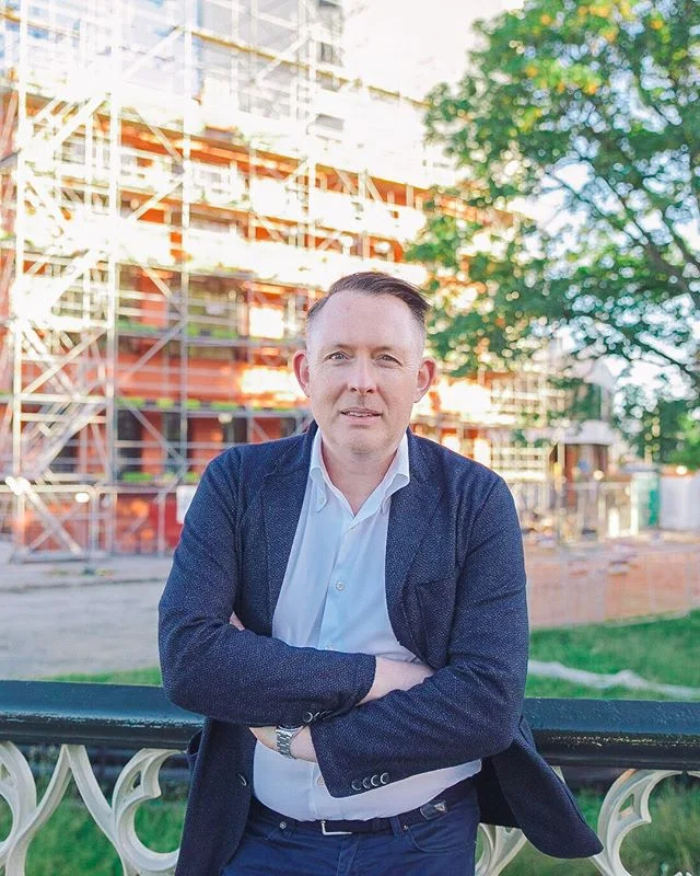 @murraycrane, founder of contemporary men&rsquo;s tailoring business @cranebrothers 🕴 is an ardent supporter of heritage and the arts. He knew instantly that the Midlands Building situated in a precinct rich with creativity was the right home for Cr