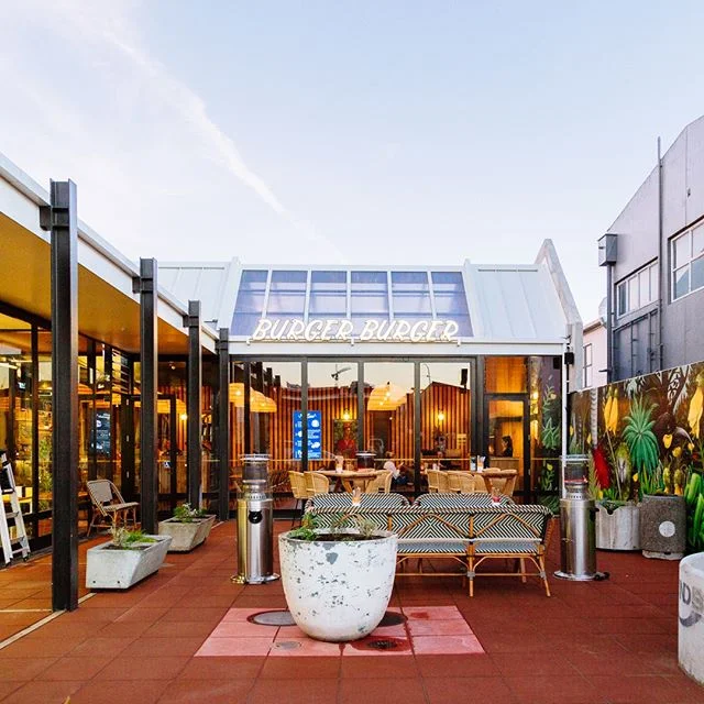 We love our neighbourhood aaaand it&rsquo;s just getting cooler every day! 🙌 Pumped to welcome our new neighbours, @burgerburgernz!! 🍔🍔 Featuring art from 22 locals and burgers that make you go WOW!! 😁😱😋🤤 #yummyneighbours #burgerburgerchch #bb