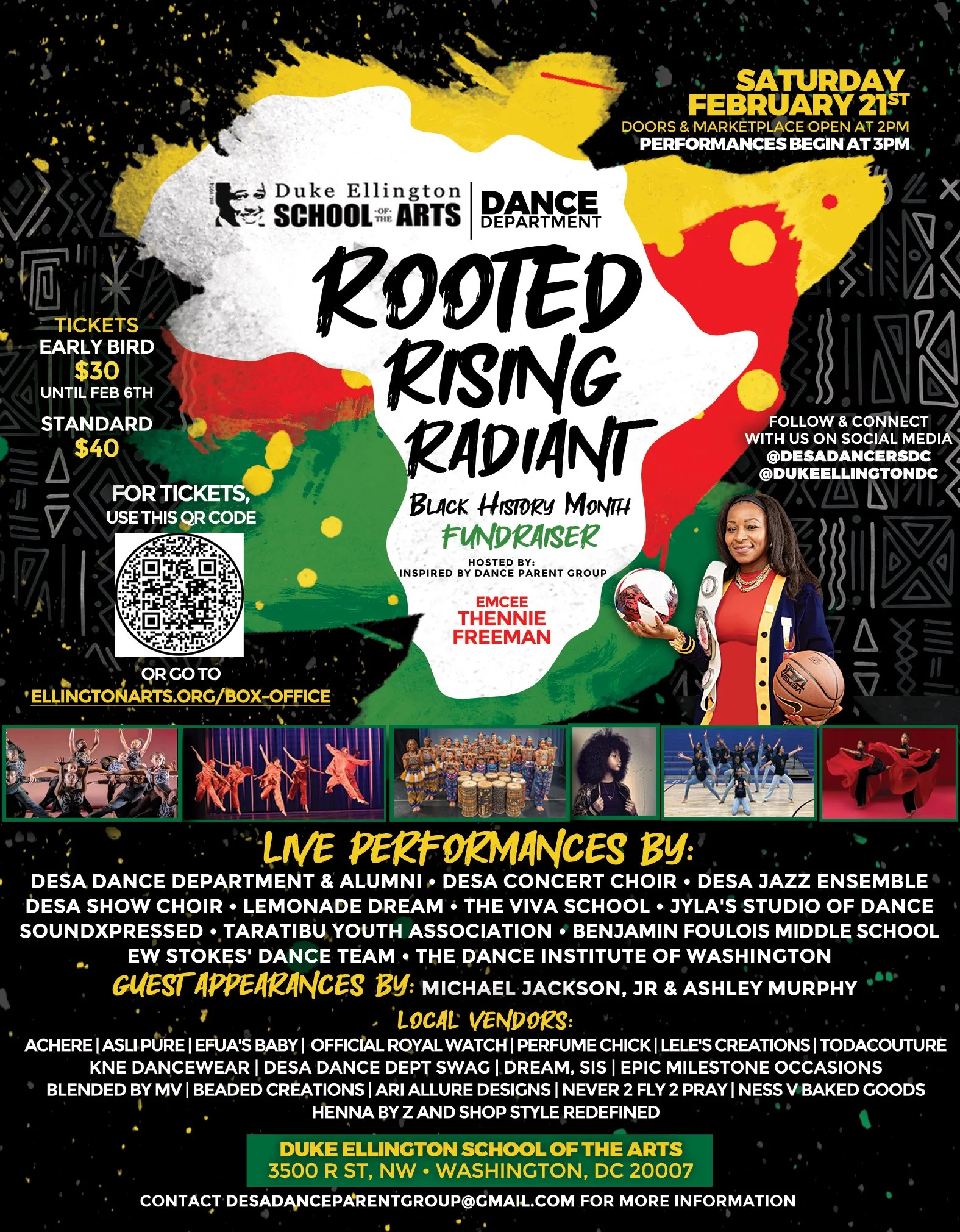 Rooted, Rising, Radiant: Duke Ellington Black History Show