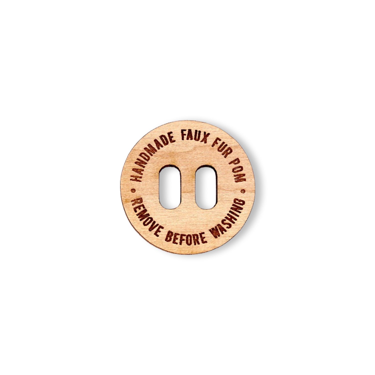 Pom Pom Buttons (Wood - 10pk) – Life's Little Things CO