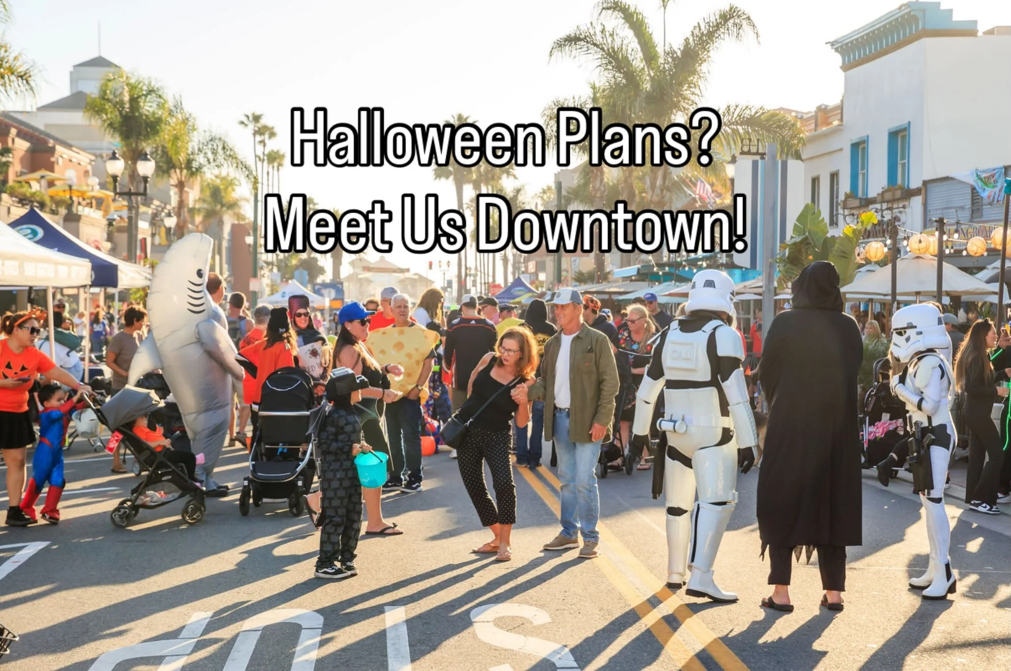 The countdown to Halloween has begun! 👻🎃 

Make Downtown HB part of your Halloween tradition with our annual Spooktacular Block Party on Saturday, October 31 from 4&ndash;7 PM.

Think trick-or-treating, family fun, and costume contests for your lit