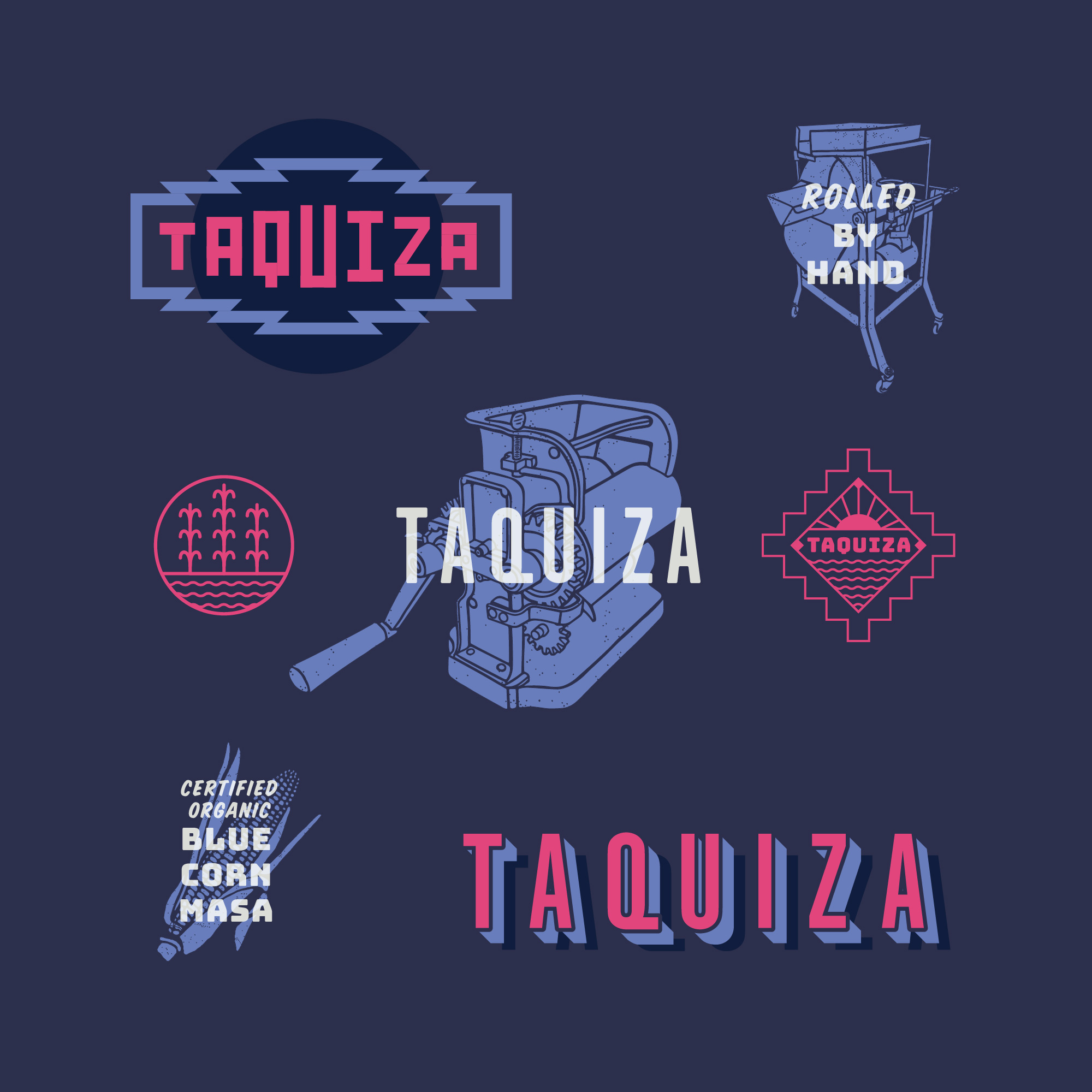 Taquiza Miami Restaurant Tacos Branding