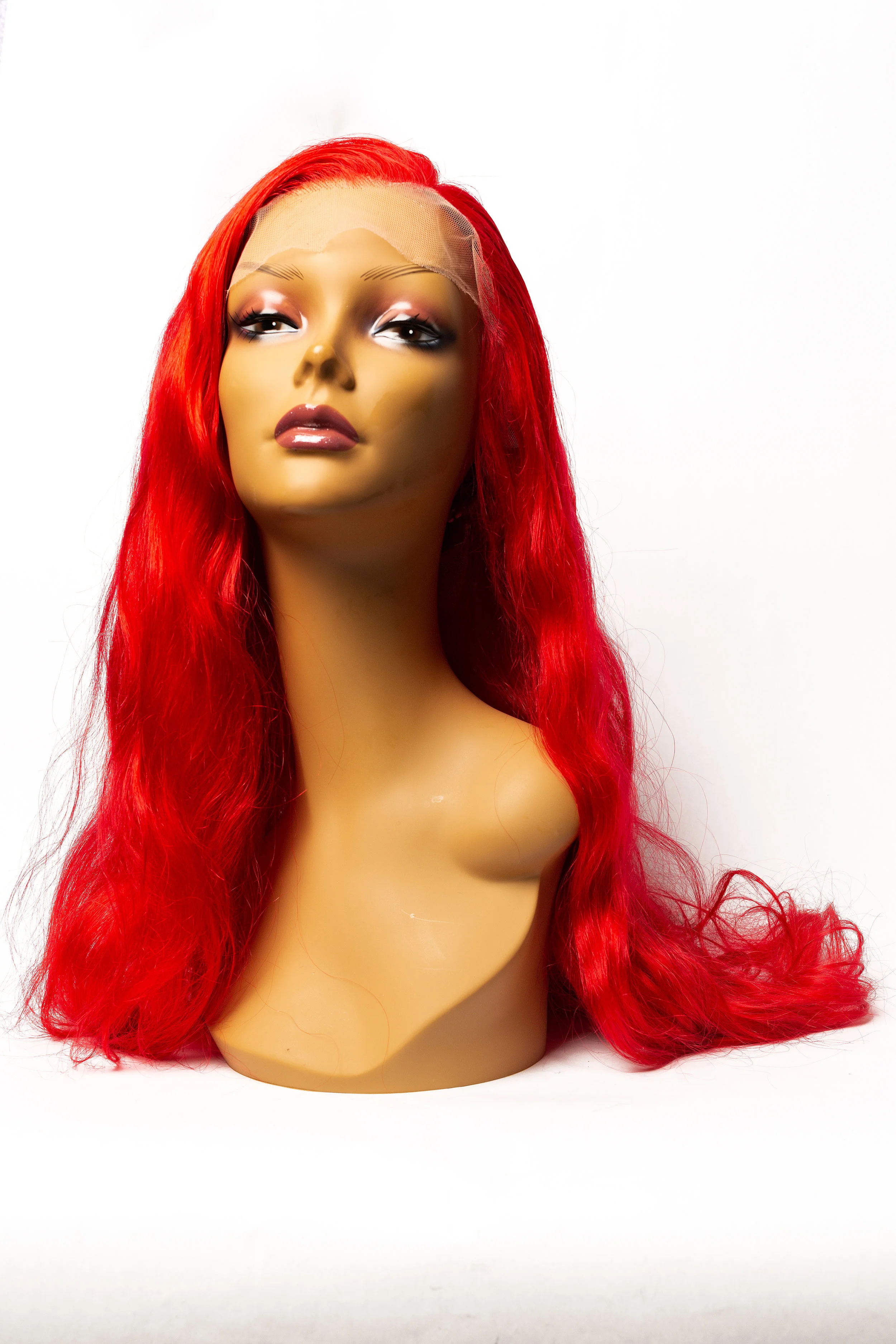 Body Wave Hot Red Wig Unit