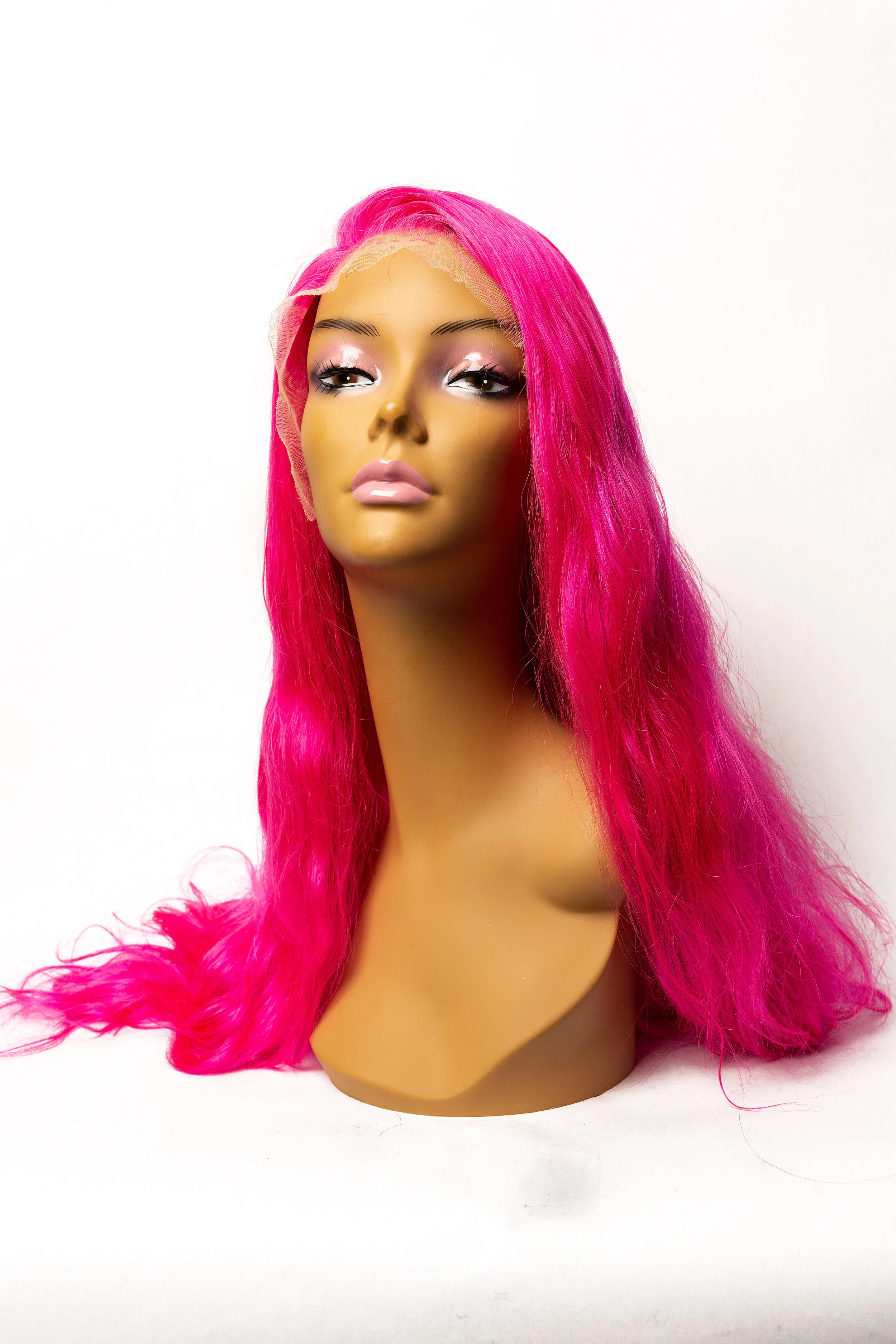 Body Wave Hot Pink Wig Unit
