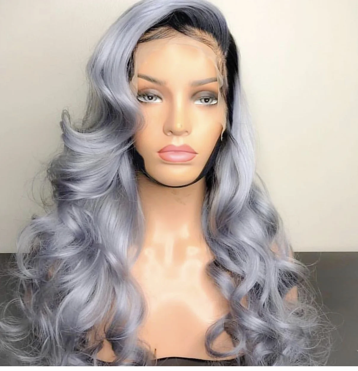 Purrrfect Grey Lace Front Unit