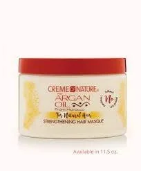 Cream of nature strengthening hair masque
