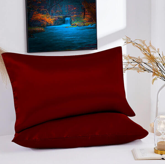 Dream satin pillow cover