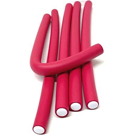 Jumbo twist rollers red