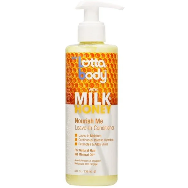 Lotta body milk with honey leave-in conditioner