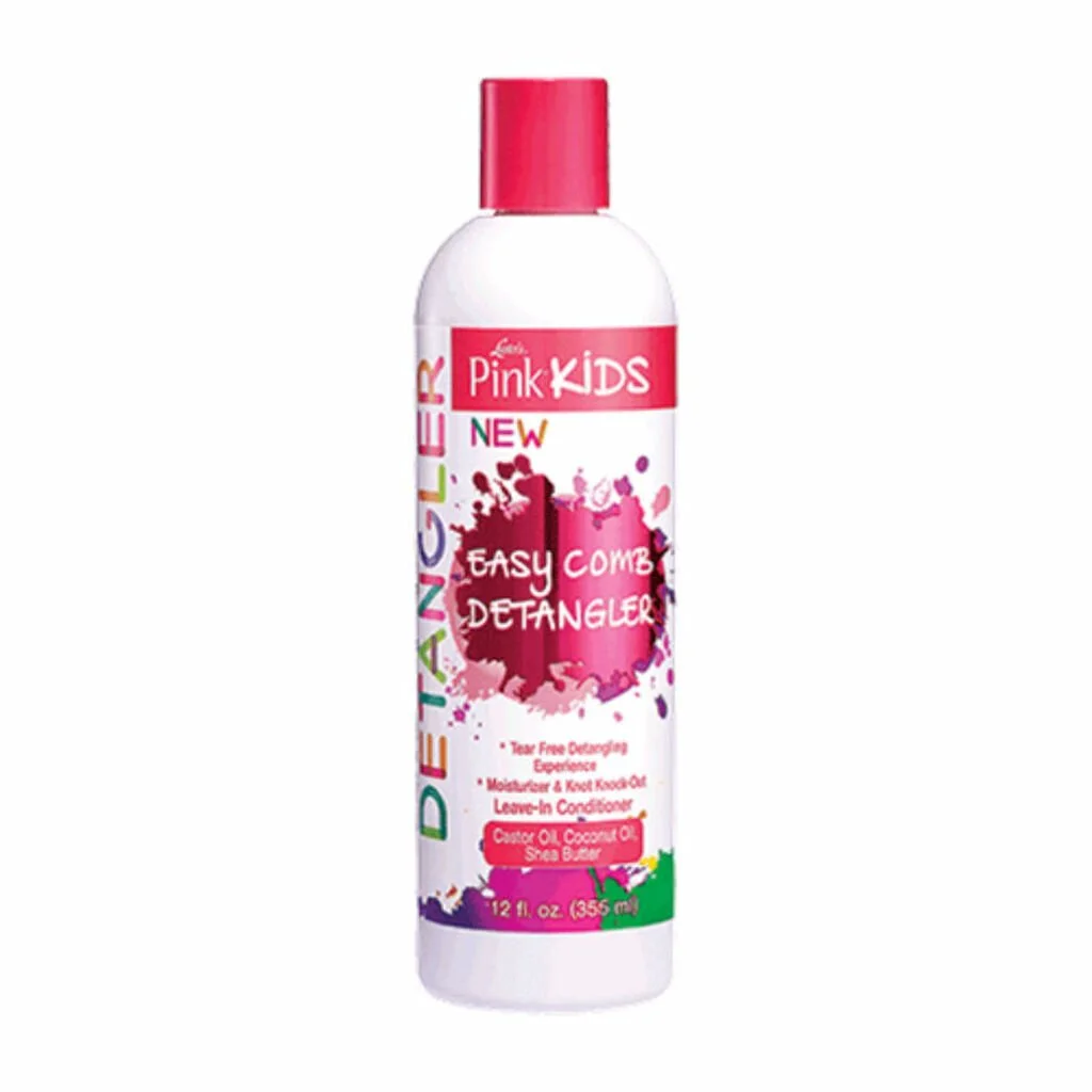 Lusters Pink Kids Easy Comb Detangler