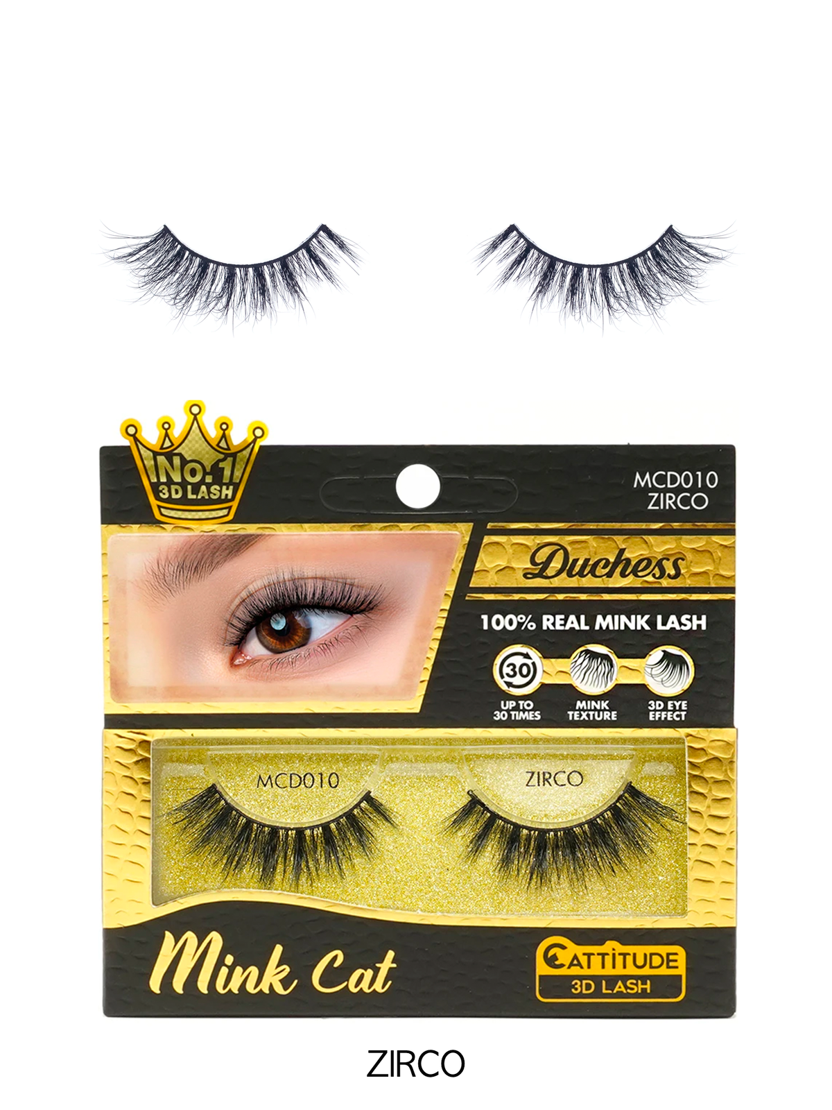 Mink Cat Lashes	ZIRCO