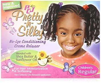 Pretty N Silky No-Lye Conditioning CREME Relaxer