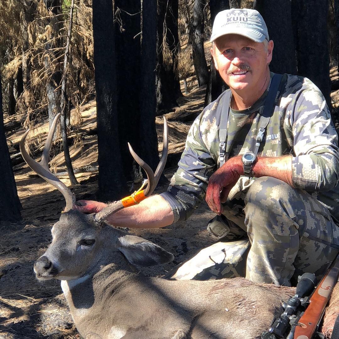 With no clients the end of last week and a B tag to fill, I headed into the mountains in search of a Blacktail. As soon as I hung him at 90 lbs in the garage, a father-son duo called to reserve the opener for X5B next fall. 
#blacktail #californiadee