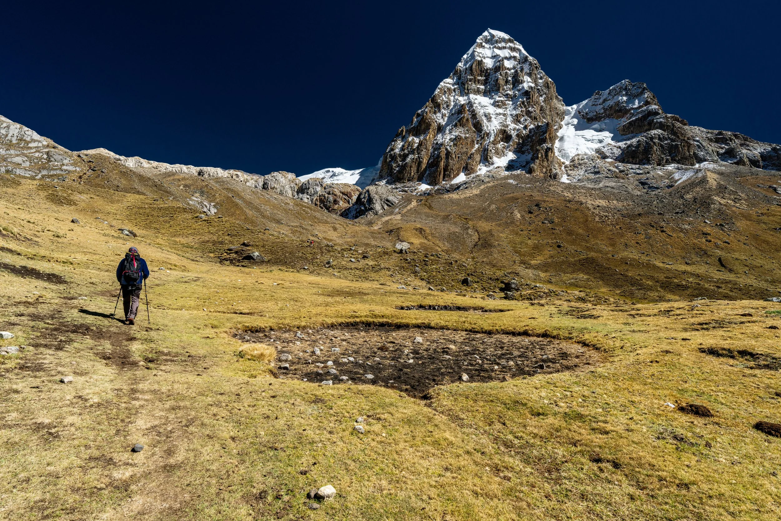 Adolfo approaching Trapecio pass.
