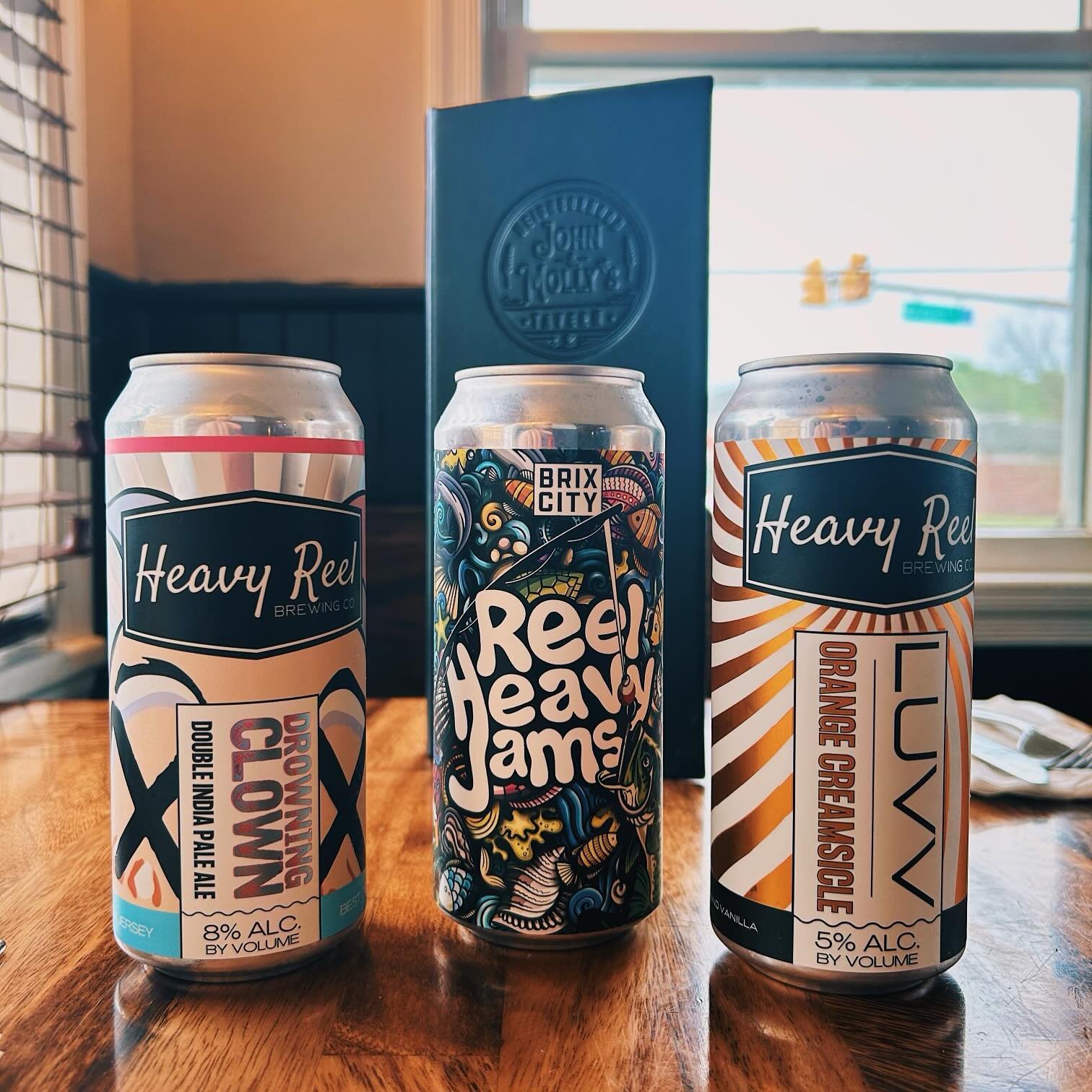 🍺 We got some new Heavy Reel &amp; a Brix City Collab 🍺. #njcraftbeer #ipa #sourbeer