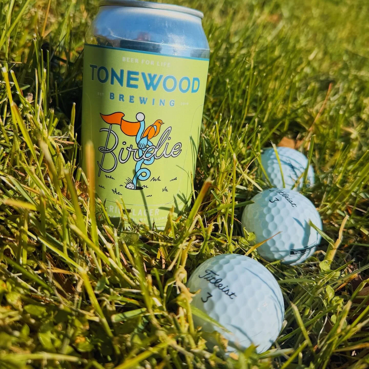 Good beer, The Masters, and Happy Hour? Sounds like a win to us 🍺⛳️
Come try Tonewood Birdie &mdash; a jasmine rice lager with floral notes, citrusy brightness, and pure drinkability 🌼🍋

Happy Hour until 6pm! 🍻