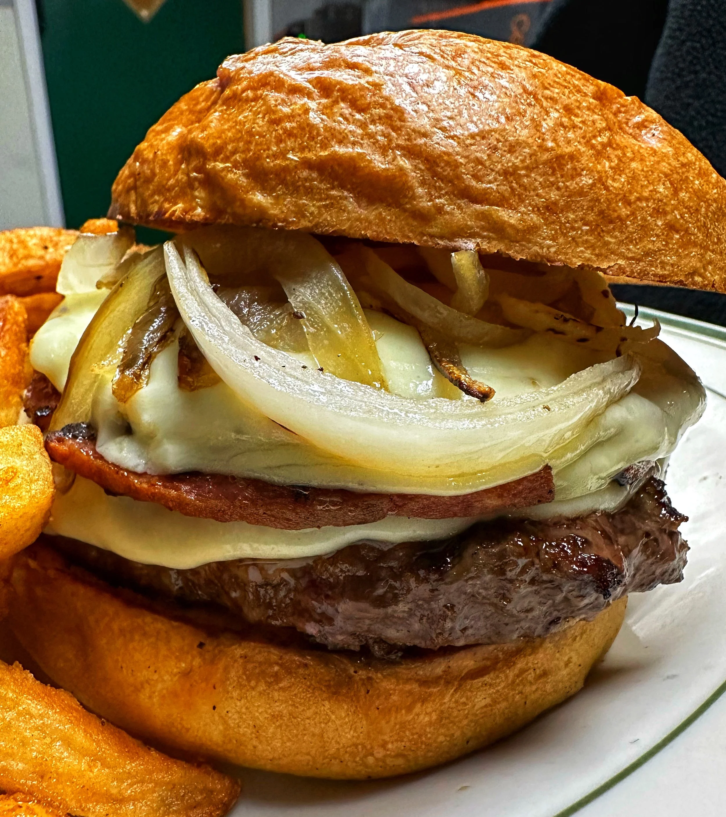 John & Molly's Trenton Burger With Pork Roll