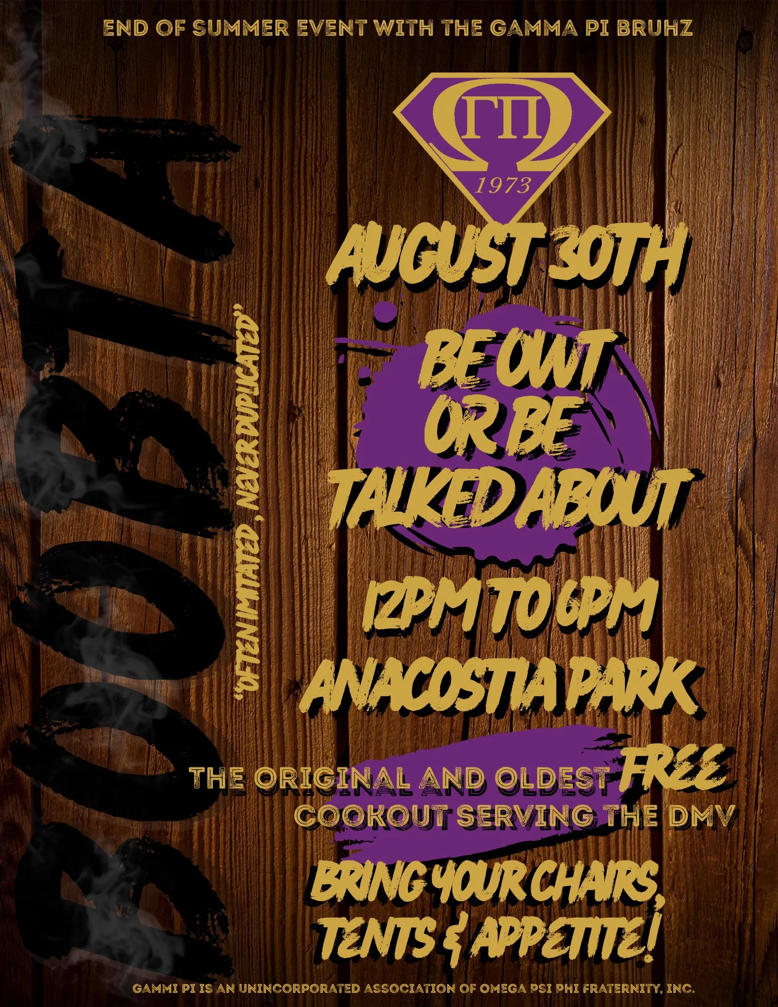 BOOBTA Cookout