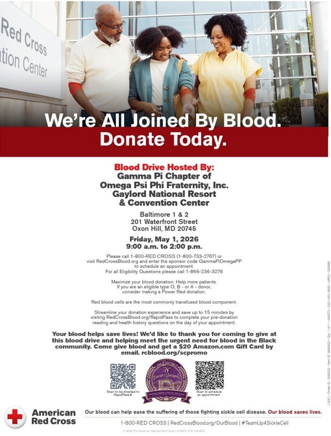 Charles Drew Memorial Blood Drive