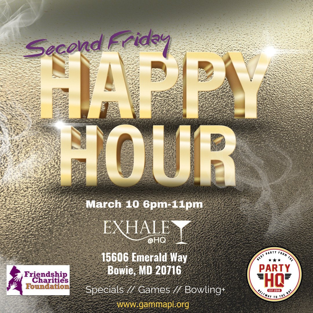 Second Friday Happy Hour