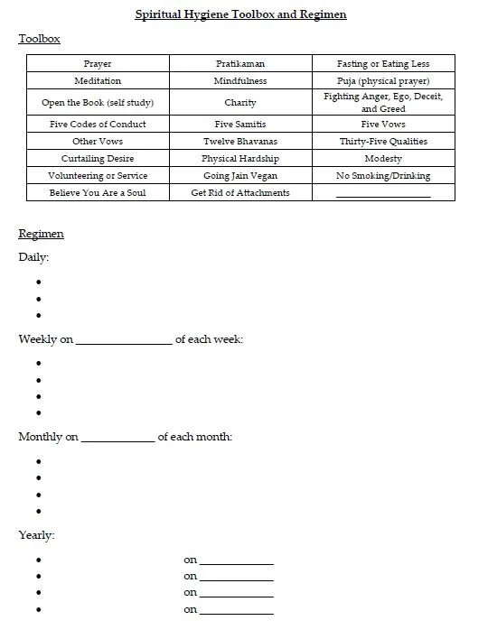 J4E Discussion 87 Spiritual Hygiene