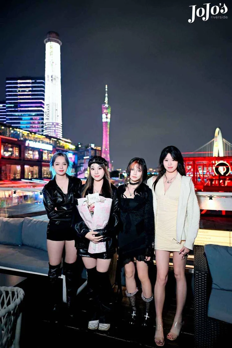 JoJo's Riverside with Canton Tower backdrop