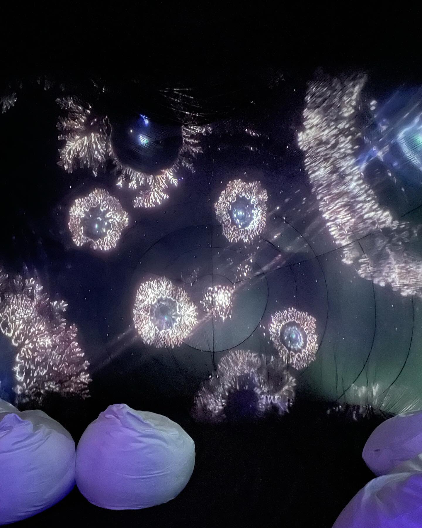 IMAGINARIA Melbourne relaunches tomorrow with a refresh to the design and four new installations. Come and watch these visual masterpieces by independent film maker @thomas_vanz inside a giant bubble. @imaginaria_now #immersivefilm image by @victoria