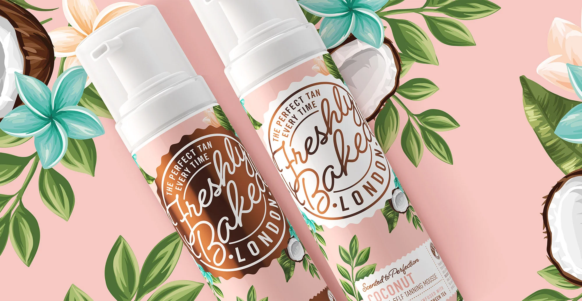 Freshly Baked Branding and Packaging Design - Coconut Scent
