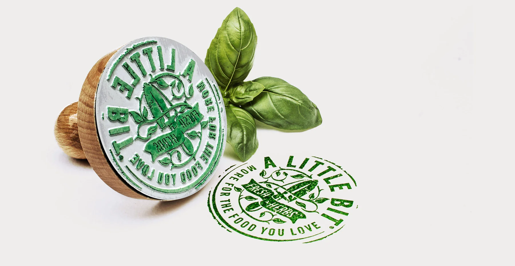 A Little Bit Sauces and Dressings Branding and Packaging Design - Brand Stamp