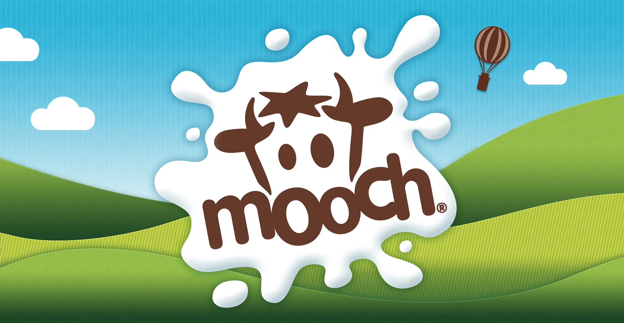 Branding and Packaging Design for Fun Children's Drink Brand Mooch - Logo