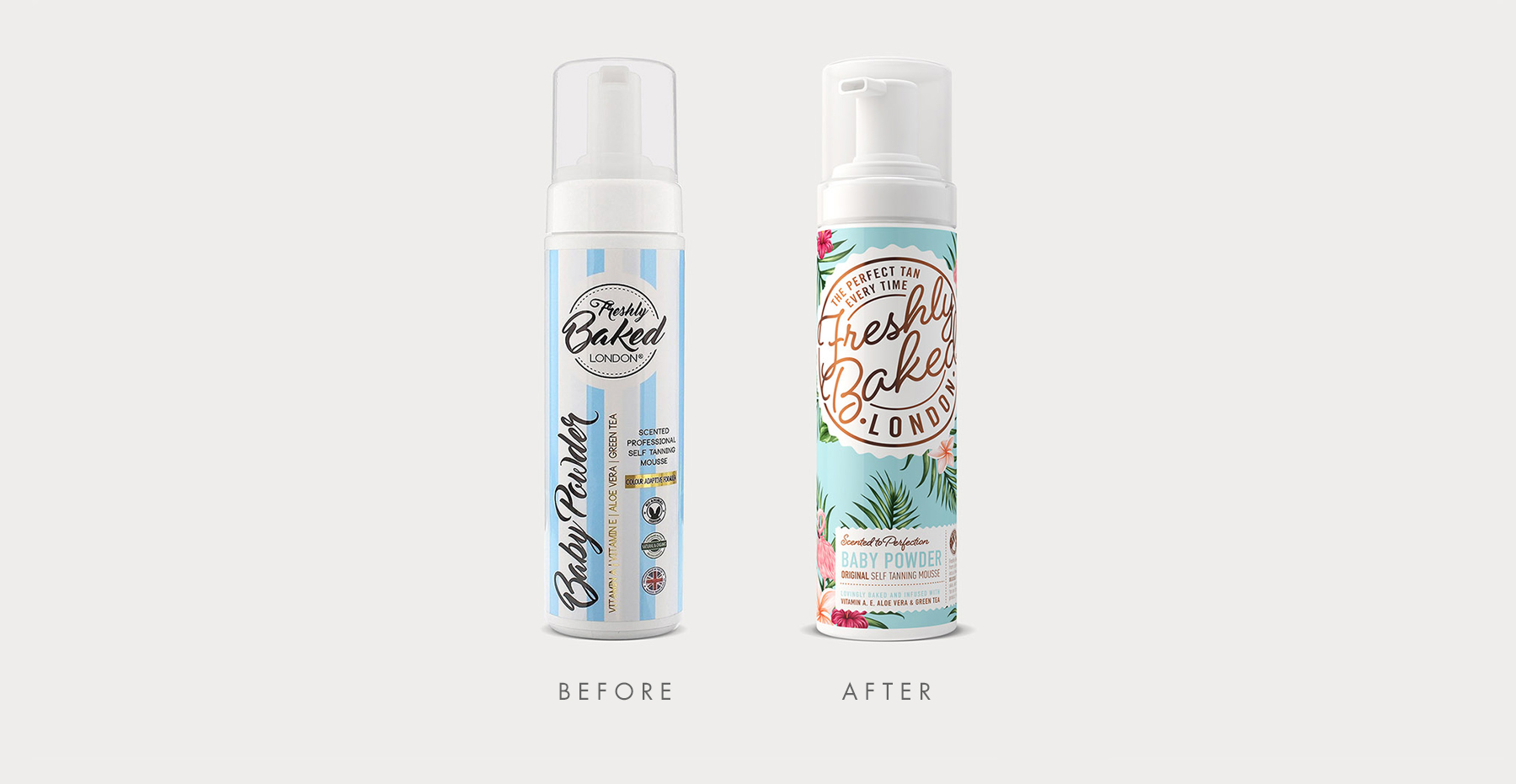 Freshly Baked Branding and Packaging Design- Before and After