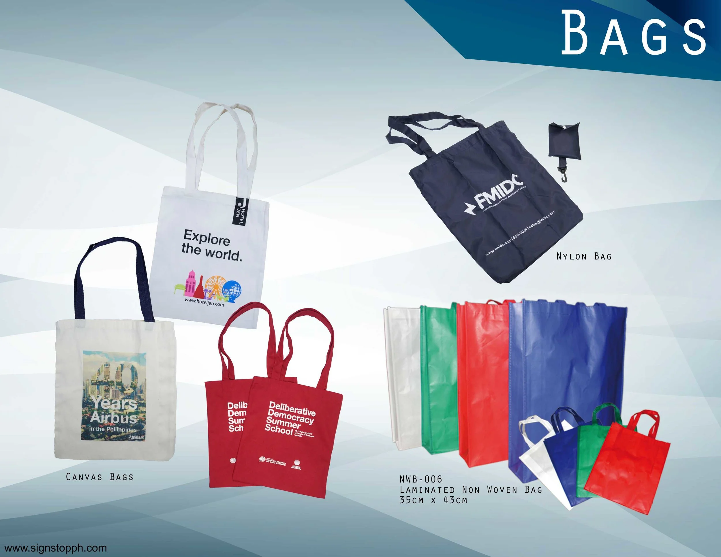 Bags — SIGN STOP Signages and Corporate Giveaways