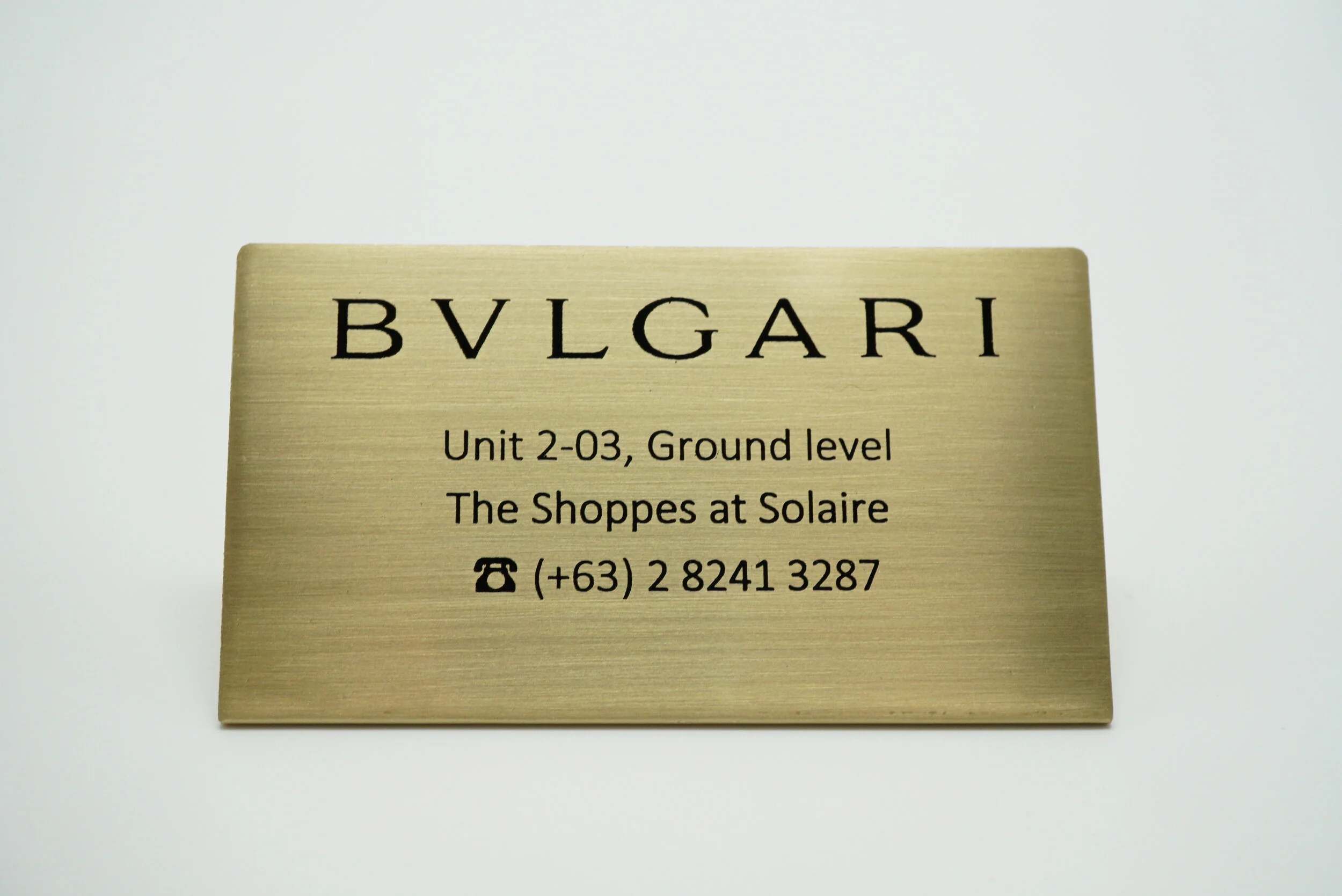 Metal Signage — SIGN STOP Signages and Corporate Giveaways
