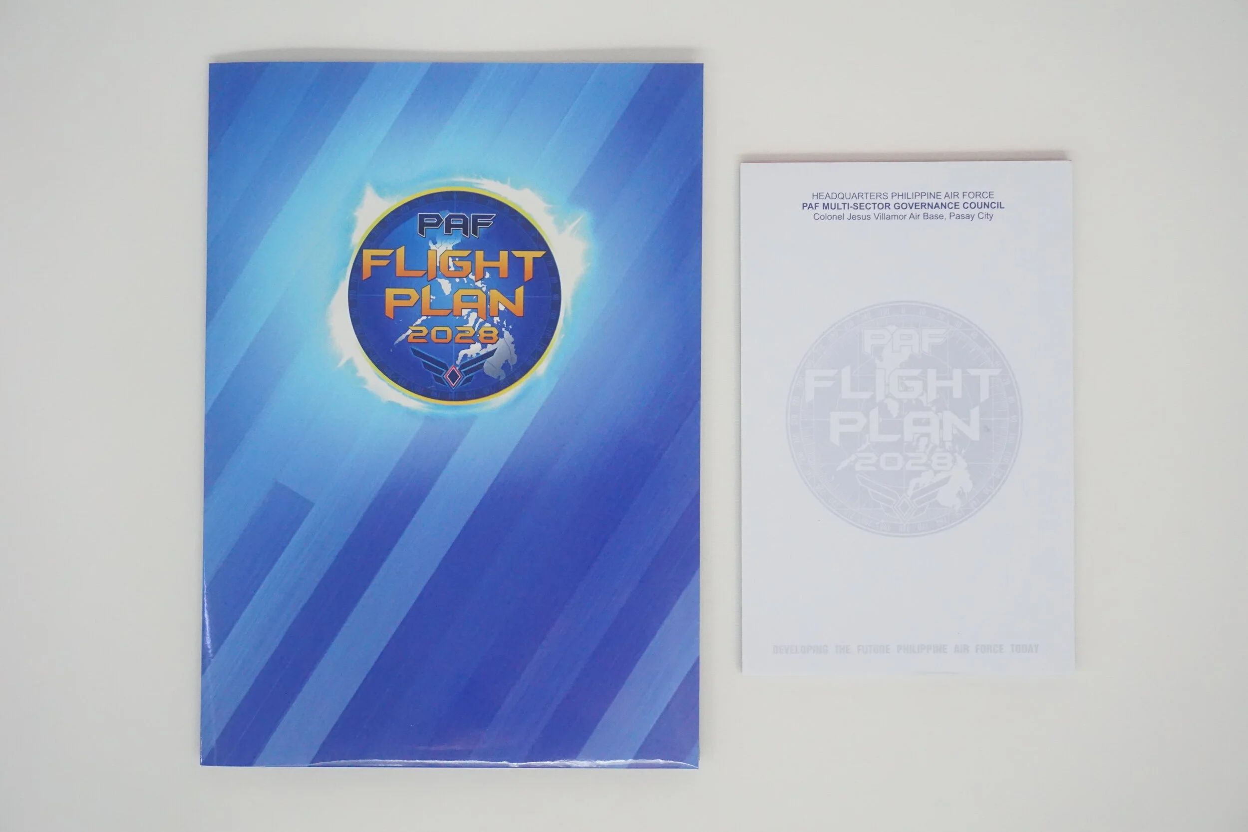 Customized Corpoate Folder and Notepad.JPG