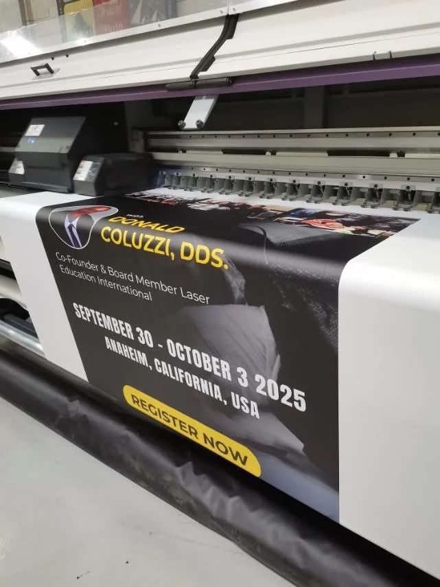 UV Printing on Textile Backlit Fabric