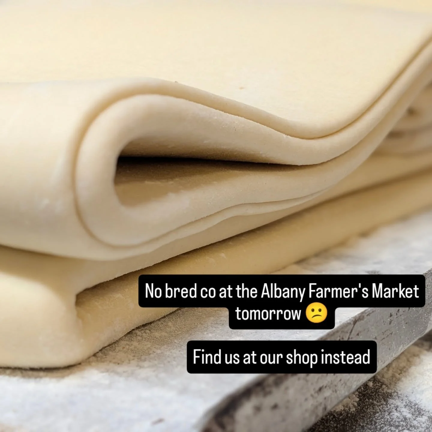 Too wild and windy for us at the markets tomorrow. 
We will be making extra belly warming treats at the brick and mortar though. Hope to see you there x