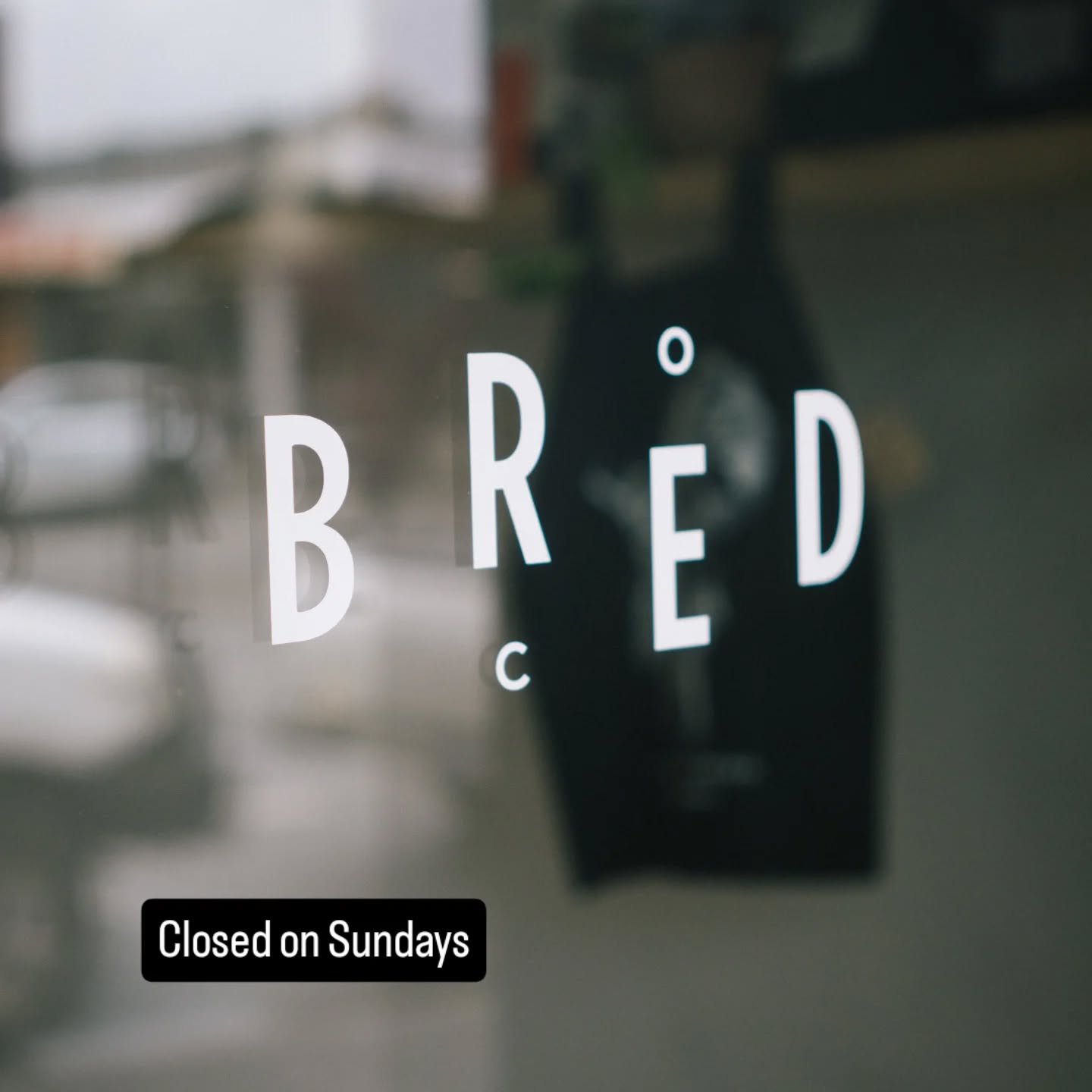 For the colder months ahead of us, we're closing on Sundays going forwards.
Thanks for your understanding and all your support. Looking forward to seeing your faces on Monday morning 😊