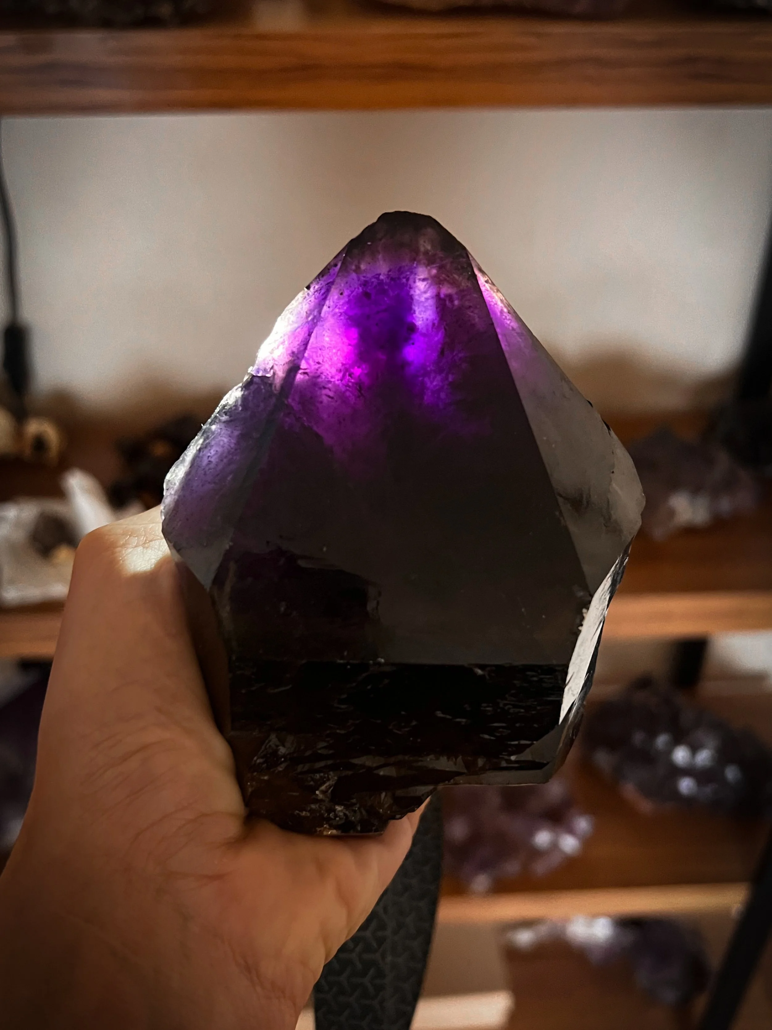 The next batch of Aussie amethyst and smokies that I will be putting out into the world are dreamy and divine. There will be a mix of clusters and points, all hand dug from the great Australian amethyst mine. Each one is uniquely beautiful with lustr