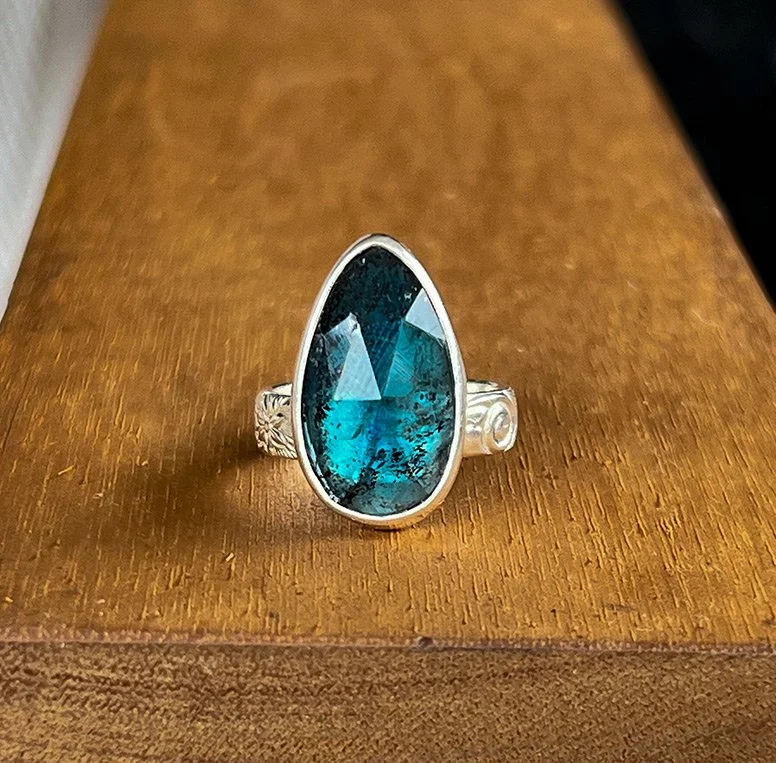 Ocean Kyanite Ring