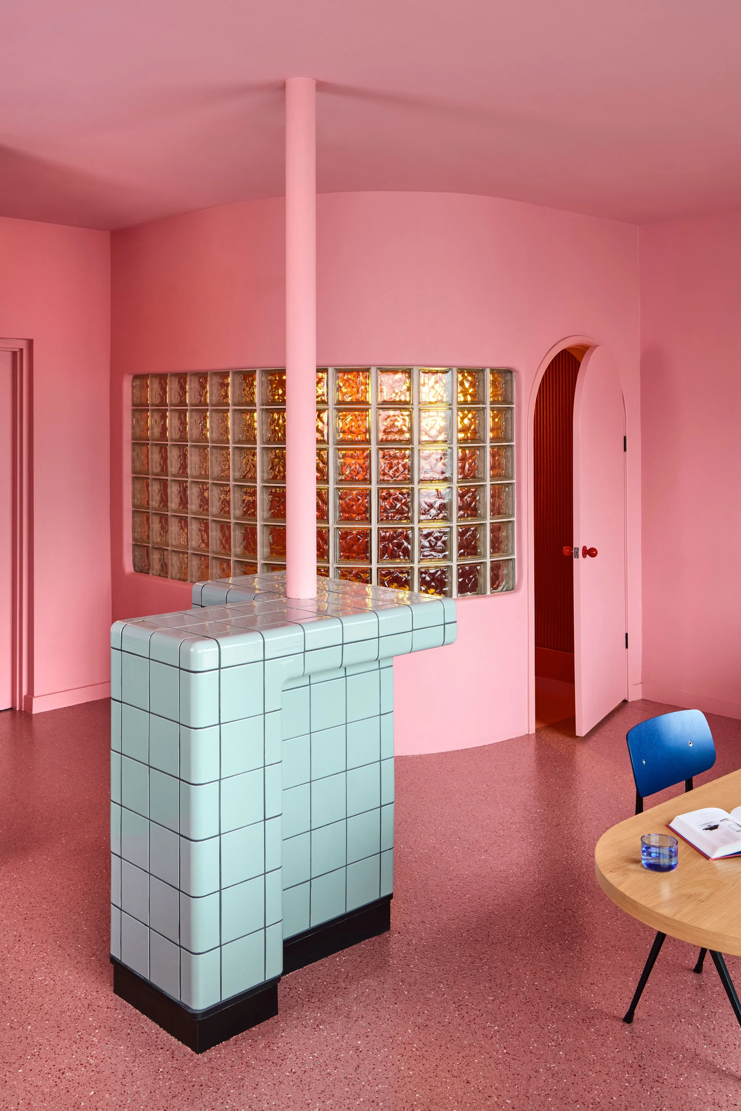 The Pink Green Room
