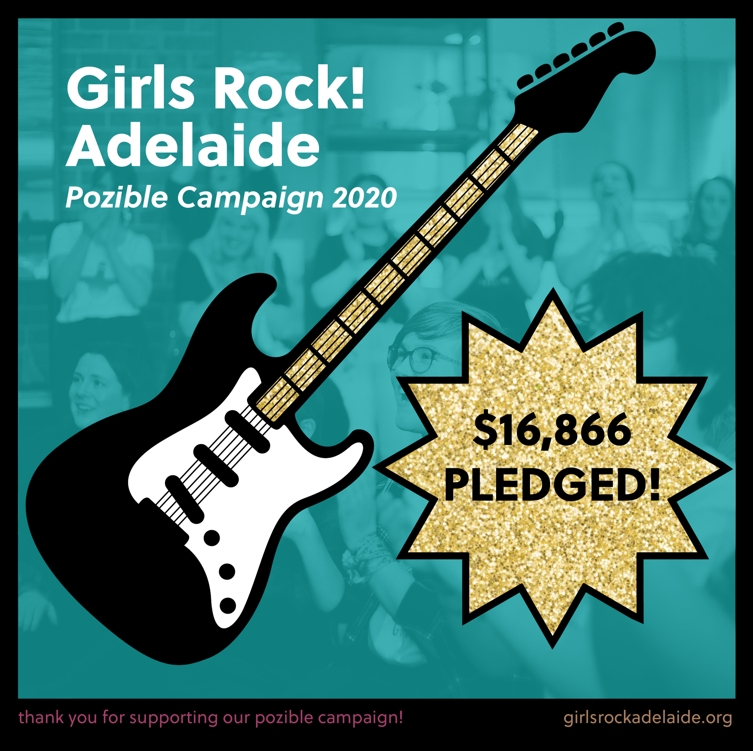 Thank you for making our Pozible campaign a success!